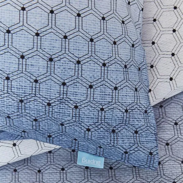 Auping Flax AUP Blue - Putetrekk - 60 x 63 cm