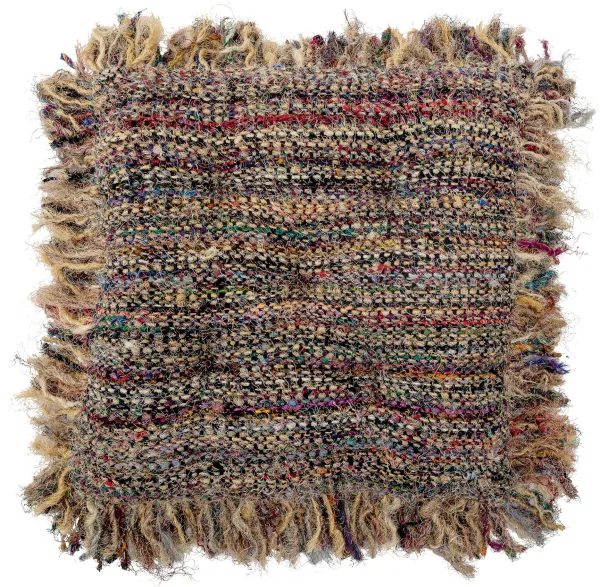 BLOOMINGVILLE Darko Pute, Natur, Bomull B: 50cm, H: 10cm, L: 50cm